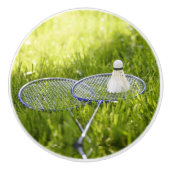 Badminton-Set zum Gehen Keramikknauf (Vorderseite)
