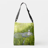 Badminton-Set zum Gehen Tragetaschen Mit Langen Trägern (Rückseite)