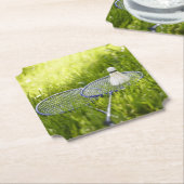 Badminton-Set zum Gehen Untersetzer (angewinkelt)