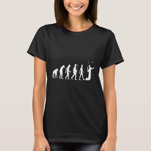 Badminton Shirt Badminton Evolution Badminton T (Vorderseite)