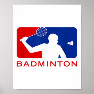 Badminton Shirt_ Hauptligen Poster