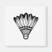 Badminton Shuttle 4 Magnet (Vorne)