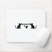 Badminton Shuttle and Cats - Cool Badminton Shuttl Mousepad (Mit Mouse)