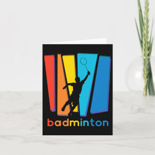 Badminton Shuttle Art Sport Karte