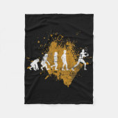 Badminton Shuttle Badminton Player Evolution Fleecedecke (Vorderseite)