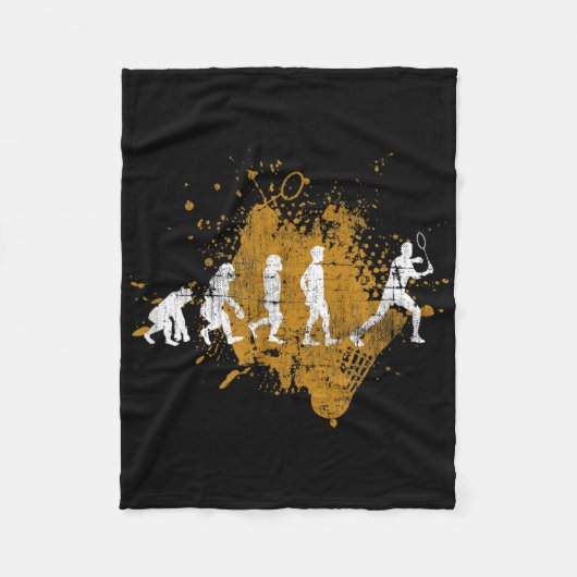 Badminton Shuttle Badminton Player Evolution Fleecedecke (Vorderseite)