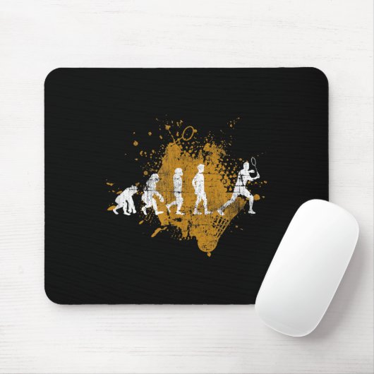 Badminton Shuttle Badminton Player Evolution Mousepad (Mit Mouse)