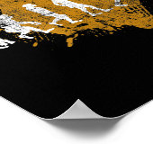 Badminton Shuttle Badminton Player Evolution Poster (Ecke)