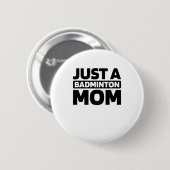 Badminton Shuttle - Court Racquet Just A Badminton Button (Vorne & Hinten)