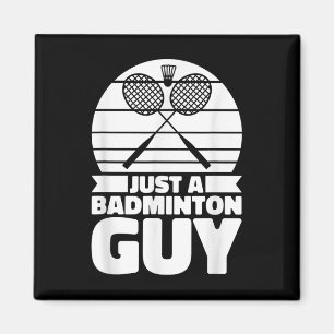 Badminton Shuttle Court Racquet - nur ein Badminto Magnet