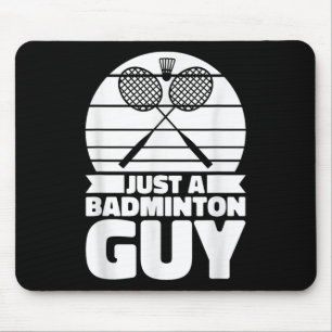 Badminton Shuttle Court Racquet - nur ein Badminto Mousepad