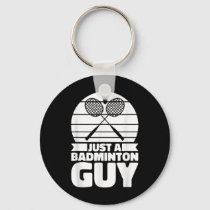Badminton Shuttle Court Racquet - nur ein Badminto Schlüsselanhänger