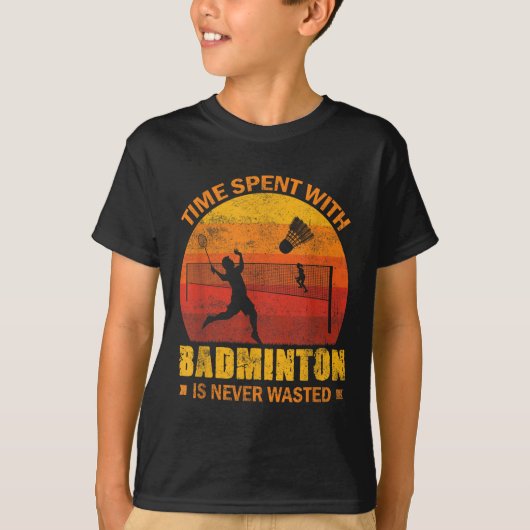 Badminton Shuttle Dancing  T-Shirt (Vorderseite)