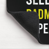 Badminton Shuttle essen Sleep Wiederholung Badmint Mousepad (Ecke)