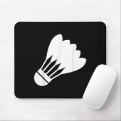Badminton Shuttle Funny Sport Player Cooles Gesche Mousepad (Mit Mouse)