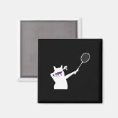 Badminton Shuttle für Männer Frauen Kinder Magnet (Vorderseite/Rückseite)