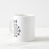 Badminton Shuttle Liebe Team Player Coach Kaffeetasse (Vorderseite Links)