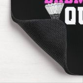 Badminton-Shuttle-Liebhaber Badminton-Spieler  Mousepad (Ecke)