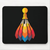 Badminton Shuttle Mousepad (Vorne)