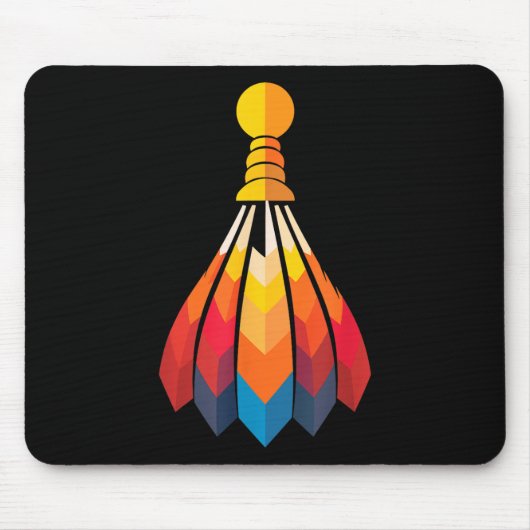 Badminton Shuttle Mousepad (Vorne)