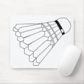 Badminton Shuttle Mousepad (Mit Mouse)
