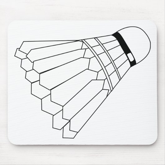 Badminton Shuttle Mousepad (Vorne)