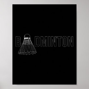 Badminton Shuttle Player Trainer _1 Poster