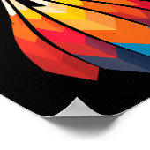 Badminton Shuttle Poster (Ecke)