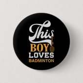 Badminton Shuttle Racket Badminton Player _7 Button (Vorderseite)