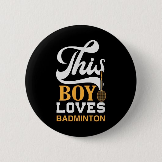 Badminton Shuttle Racket Badminton Player _7 Button (Vorderseite)