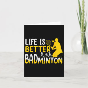 Badminton Shuttle Racket Badminton Player _8 Karte