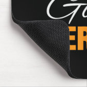 Badminton Shuttle Racket Badminton Player Mousepad (Ecke)