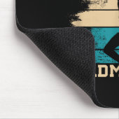 Badminton-Shuttle-Racket Badminton-Spieler Mousepad (Ecke)
