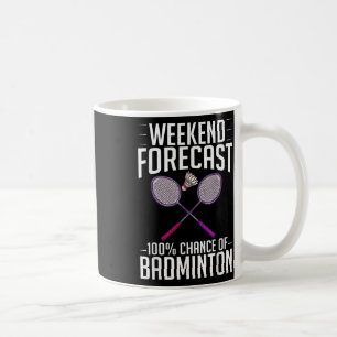 Badminton Shuttle Racket Birdie Player Kaffeetasse