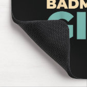Badminton Shuttle - Racket Player nur ein Badminto Mousepad (Ecke)