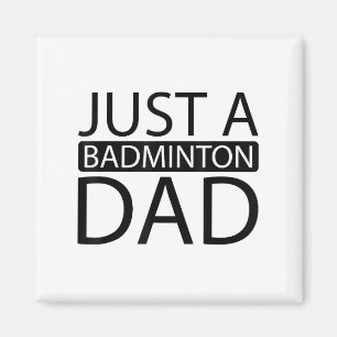 Badminton Shuttle Racket Racquet - Nur ein Badmint Magnet