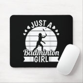 Badminton Shuttle Racket Racquet - Nur ein Badmint Mousepad (Mit Mouse)