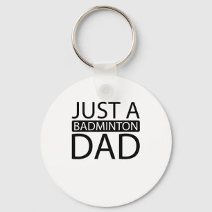 Badminton Shuttle Racket Racquet - Nur ein Badmint Schlüsselanhänger