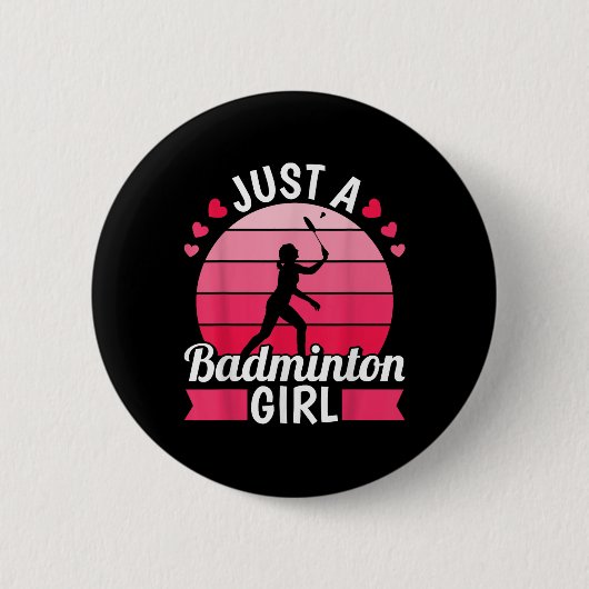 Badminton-Shuttle-Racket - Rakett Nur Ein Badminto Button (Vorderseite)