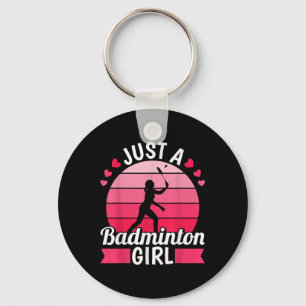 Badminton-Shuttle-Racket - Rakett Nur Ein Badminto Schlüsselanhänger