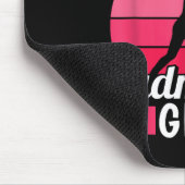 Badminton-Shuttle-Racket - Schläger Nur Ein Badmin Mousepad (Ecke)