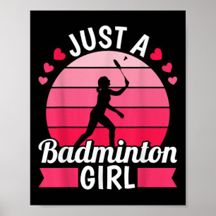 Badminton-Shuttle-Racket - Schläger Nur Ein Badmin Poster