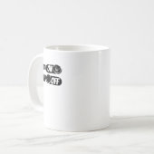 Badminton Shuttle Racket - Team Badminton on World Kaffeetasse (Vorderseite Links)