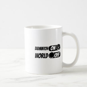Badminton Shuttle Racket - Team Badminton on World Kaffeetasse