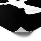 Badminton Shuttle-Redewendungen Poster (Ecke)