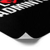 Badminton Shuttle-Redewendungen Poster (Ecke)