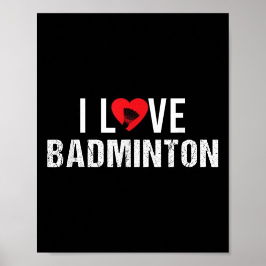 Badminton Shuttle-Redewendungen Poster (Vorne)