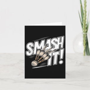 Badminton Shuttle Smash Karte