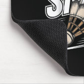 Badminton Shuttle Smash Mousepad (Ecke)