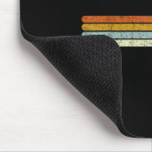 Badminton-Shuttle Sonnenuntergang Distressed Mousepad (Ecke)